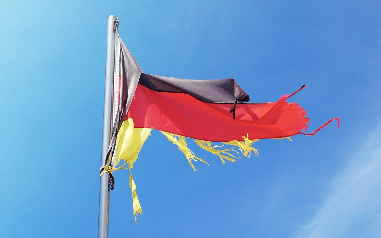 germany, flag, bundestagswahl
